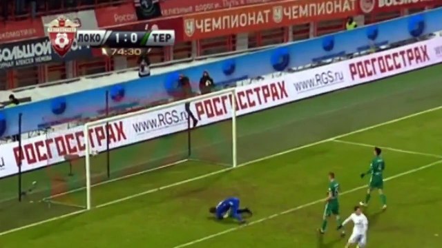 ЛОКОМОТИВ ТЕРЕК 2:0 ГОЛ ФЕРНАНДЕШ