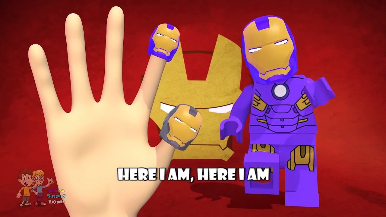 Lego Iron Man Finger Family | Nursery Rhymes | 3D Animation From TanggoKids Nursery Rhymes