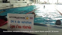 24 heures de natation pour le Téléthon à Moreuil (80)