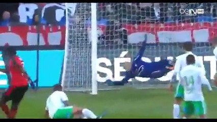 Paul Ntep de Madiba Goal - Stade Rennais 1-0 Saint Etienne - 04.12.2016