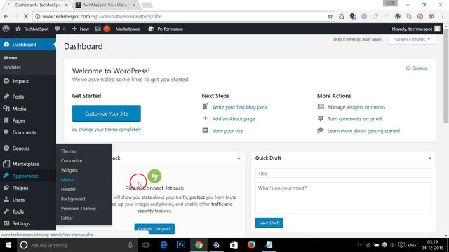 How To Create and Add Home Button to Wordpress Menu of Your Site ?