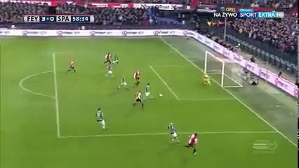 Nicolai Jorgensen Super Goal HD Feyenoord vs Sparta Rotterdam 3-0 4 12 2016