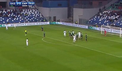 Federico Barba  canceled goal  - Sassuolo 3 - 0 Empoli - 04.12.2016