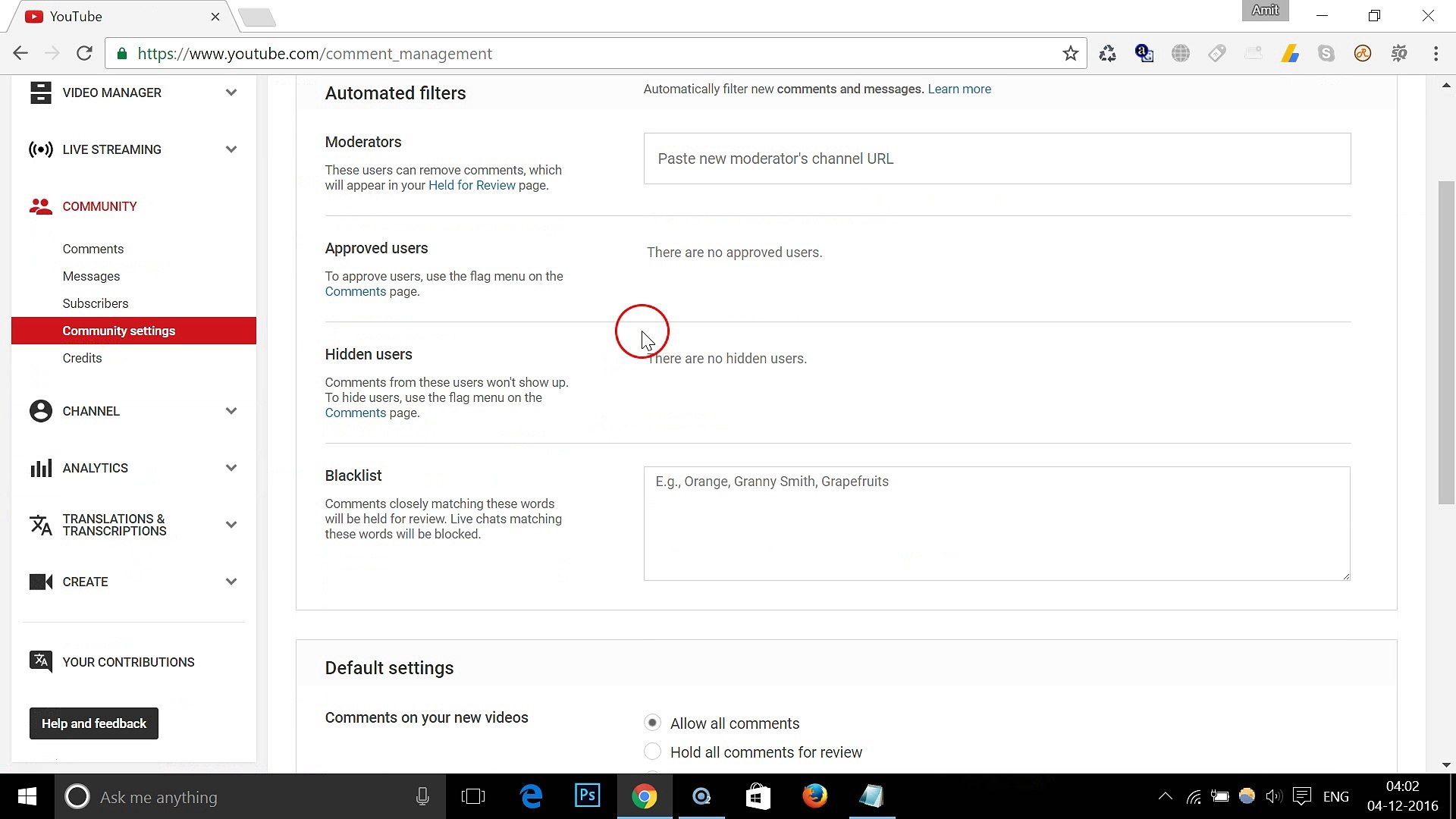 ⁣How To Moderate Comments on Your YouTube Channel ?
