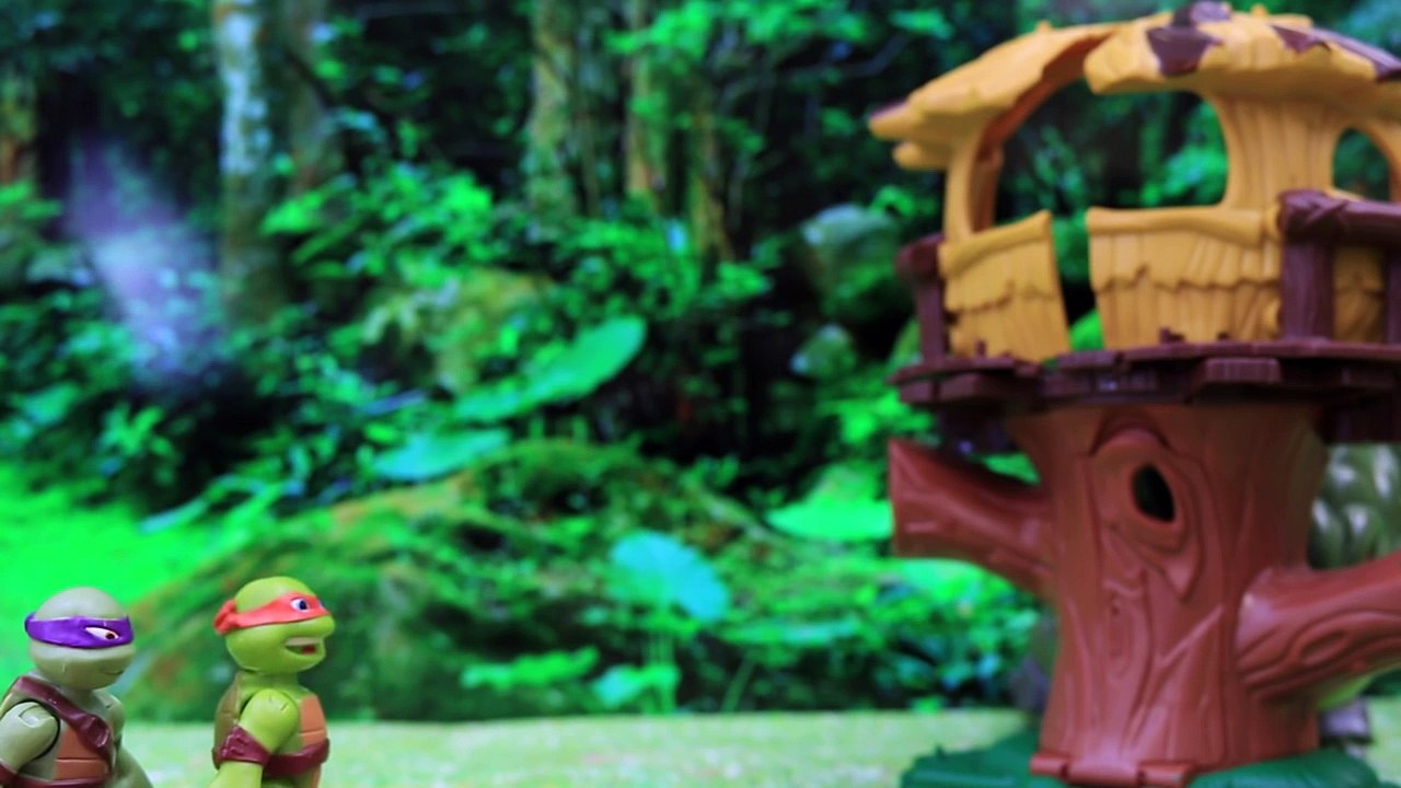 Teenage Mutant Ninja Turtles with Toy Story That Time Forgot Goliathon Eats Dinosaur and Rocksteady