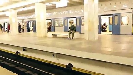 Boy Jumped In Front Of Train See What Happen