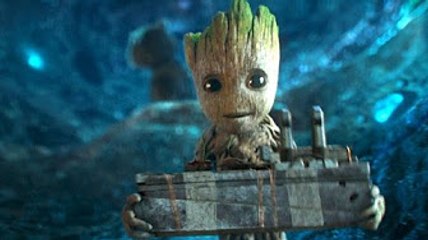 GUARDIANS OF THE GALAXY 2 Movie Clip - Baby Groot (2017) Marvel Superhero Movie [4K ULTRA HD]