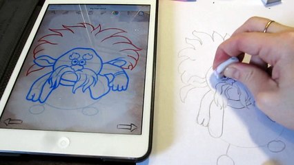 Trolls 2016 How to draw Big Troll Тролли 2016 Как нарисовать большого тролля