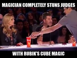 Wow ....Amazing Rubiks Cube Magic ....