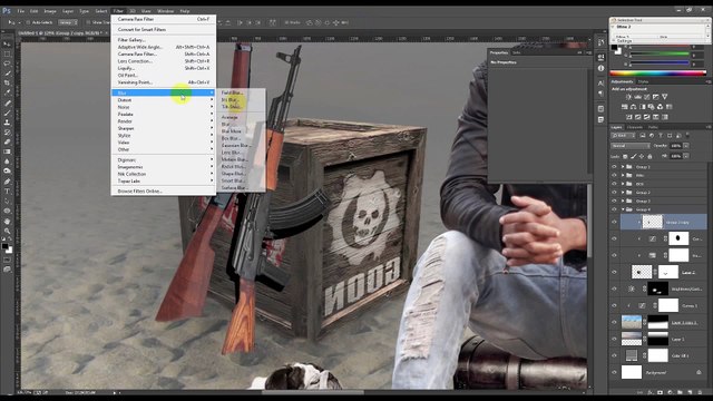 Photoshop Compositing Tutorial Photo Manipulation Girl and Swans