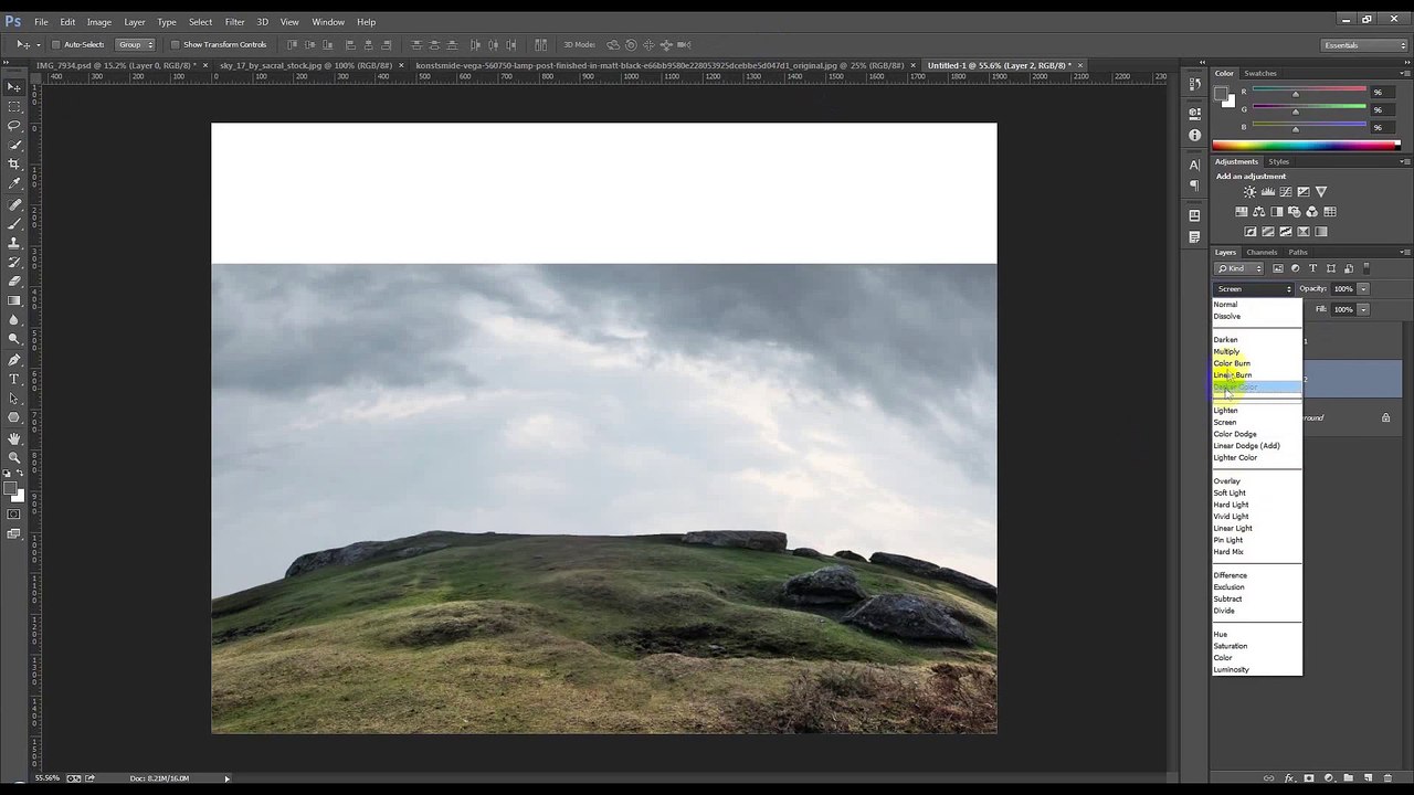Tutorial Photoshop  Lesson 2 Layers Digital ART