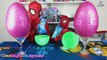 Huevos Gigantes de Brillantina con Hombre Araña y Juguetes para Niños y Niñas en Español