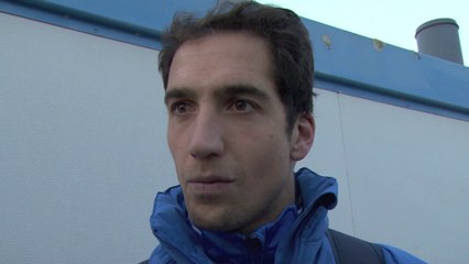 Après St-Colomban Locminé - HAC en Coupe de France (0-4), interview de Thomas Ayasse