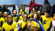 Cette joie collective après la victoire de l'U14 de l'ESSG face au PSG !