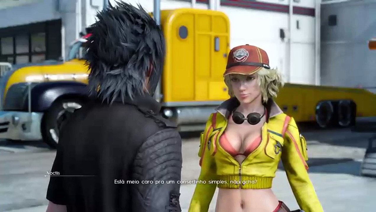 Final Fantasy XV - início do jogo