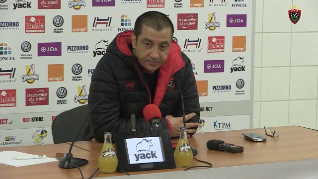 Après-match RCT/Bordeaux-Bègles : Mourad Boudjellal