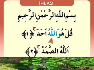 İhlas Suresi _ Namaz Sûreleri ve Duaları Dinle İzle