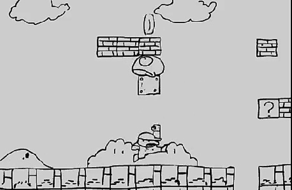 Mario behind the scene