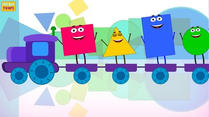 Shapes Song | Learn Shapes For Children | Original Song by Teehee Town
