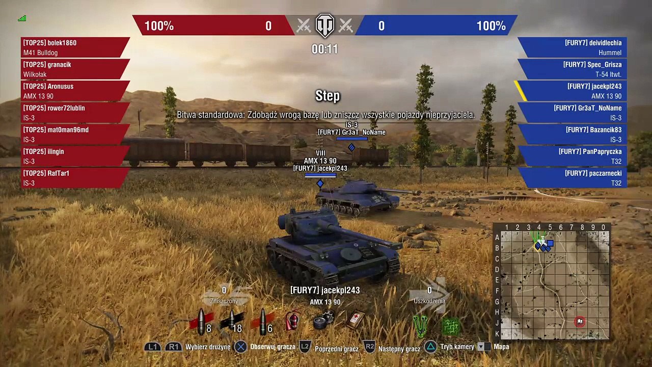 CGC WL Round 13 - FURY7 vs TOP25 (70)