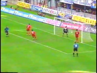Bergkamp Inter 1993 94 season assists goals (UEFA Cup winner) - 2nd & final version