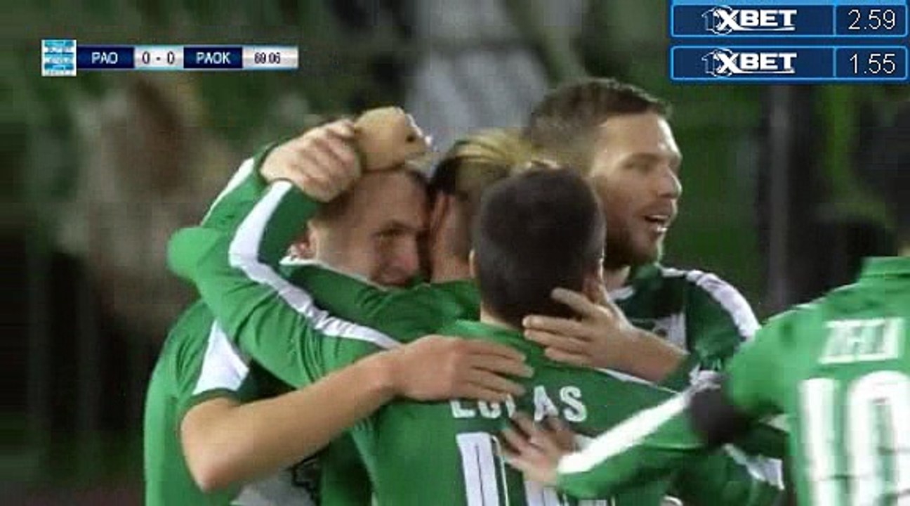 Robin Lod Fantastic Goal HD - Panathinaikos 1 - 0	 PAOK 04.12.2016