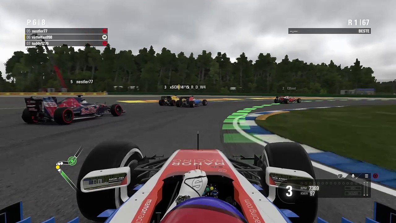 F1 2016 KRL Liga 2 Hockenheim