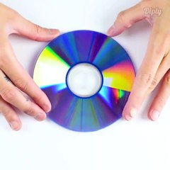 Upcycle Old CDs Into Beautiful Etched Coasters