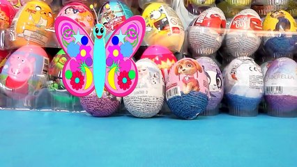 Huevos sorpresa de Frozen, de Disney, de la princesa Sofia y de la patrulla canina en español 2016