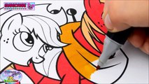 My Little Pony Coloring Book MLP Applejack Big Mac Episode Surprise Egg and Toy Collector SETC