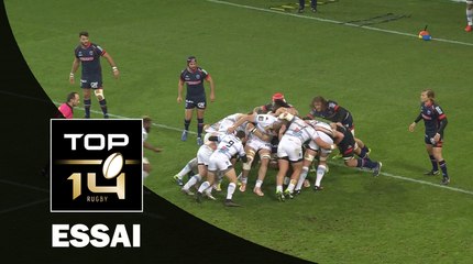 TOP 14 ‐ Essai Fulgence OUEDRAOGO (MHR) – Grenoble-Montpellier – J13 – Saison 2016/2017