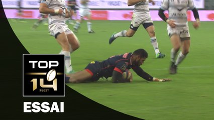 TOP 14 ‐ Essai Sisa WAQA (FCG) – Grenoble-Montpellier – J13 – Saison 2016/2017