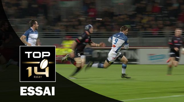 TOP 14 ‐ Essai Rory KOCKOTT (CO) – Lyon-Castres – J13 – Saison 2016/2017