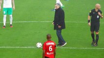 04/12/16 : SRFC-ASSE : coup d'envoi Yvon Goujon