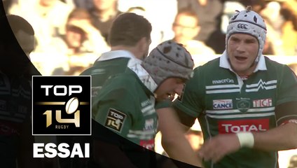 TOP 14 ‐ Essai Thomas BIANCHIN (SP) – Pau-Clermont – J13 – Saison 2016/2017