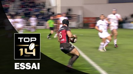 TOP 14 ‐ Essai Leigh HALFPENNY (RCT) – Toulon-Bordeaux-Bègles– J13 – Saison 2016/2017
