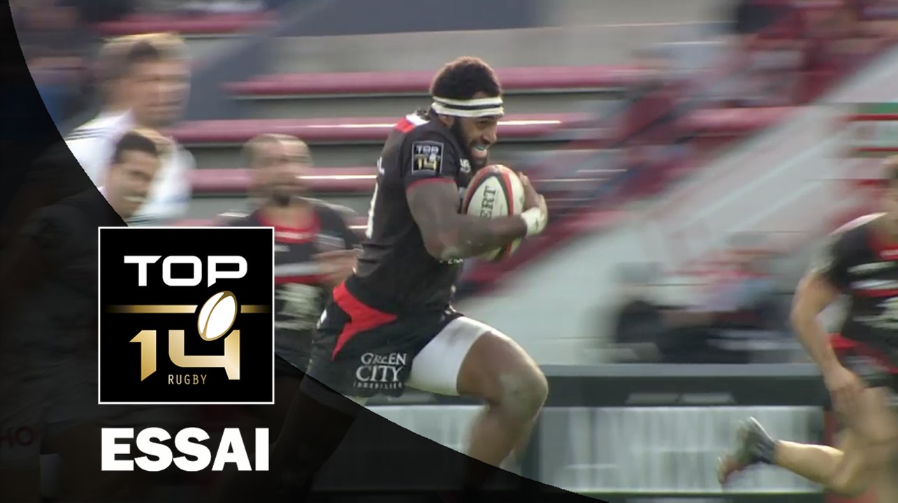 TOP 14 ‐ Essai 2 Gaël FICKOU (ST) – Toulouse-Brive– J13 – Saison 2016/2017