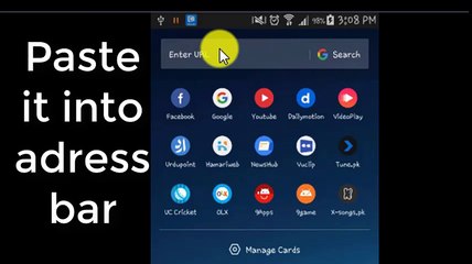 How to resume UC browser file