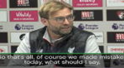 We missed chances today - Klopp