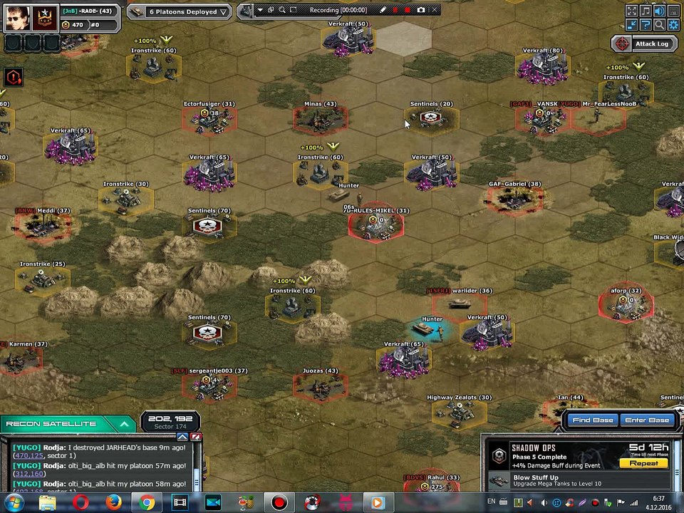 War Commander - Ironstrike 60 malo je falilo za free repier )