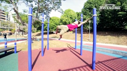 BEST PARKOUR & FREERUNNING 2016   PEOPLE ARE AWESOME
