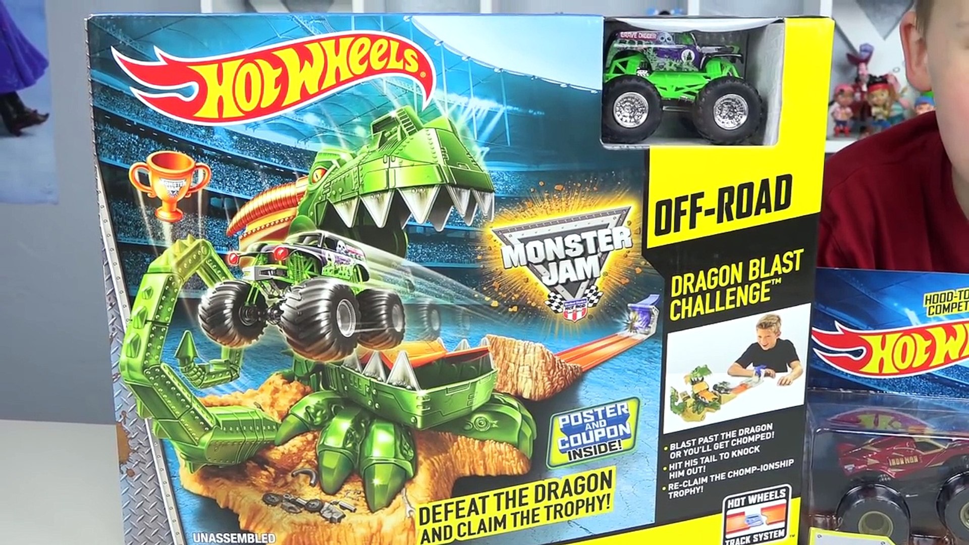hot wheel dragon blast