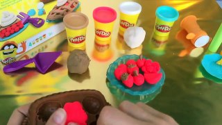 Play Doh Playful Pies Tutorial - Blueberry cake and fruit!