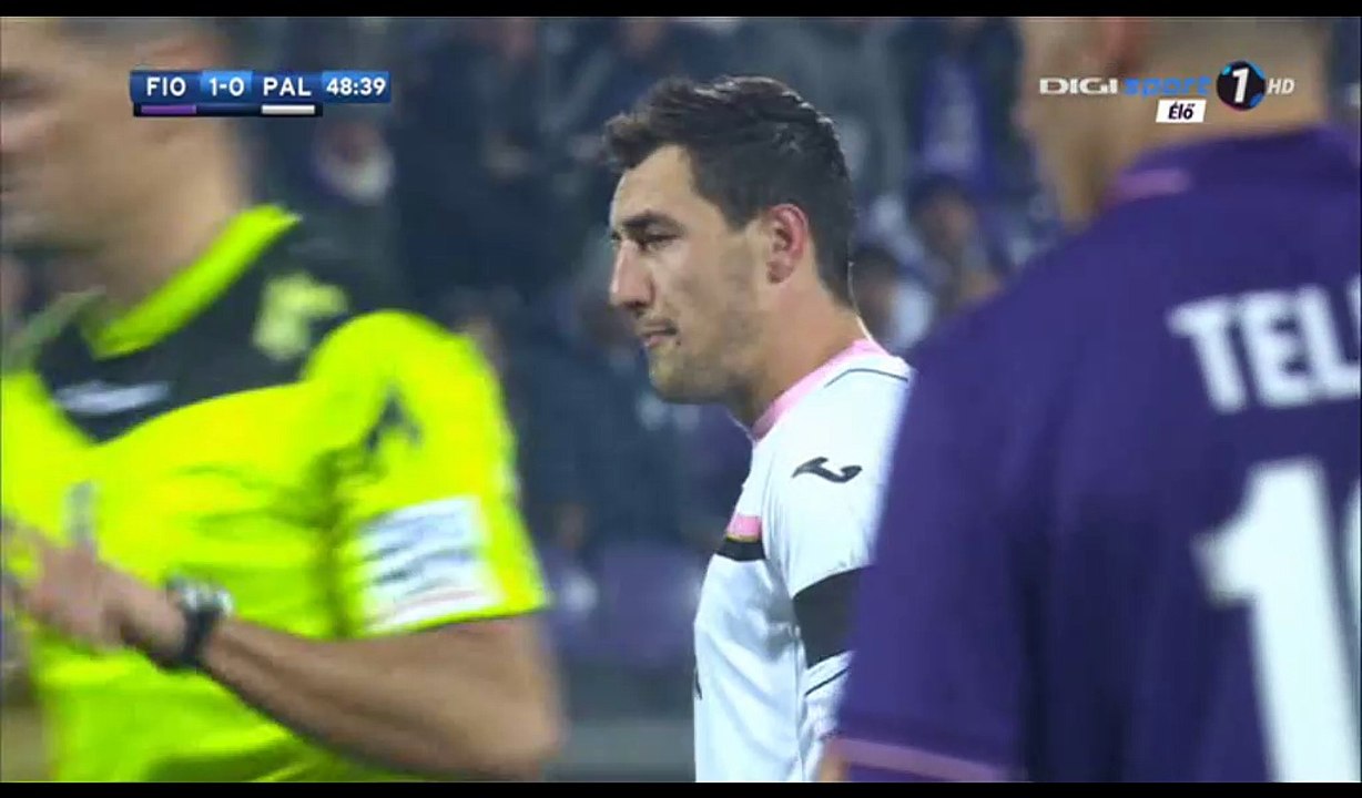 Mato Jajalo Goal HD - Fiorentina 1-1 Palermo - 04.12.2016