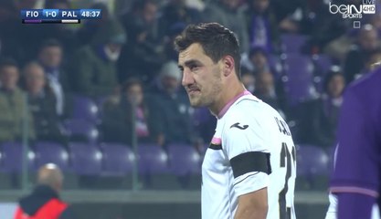 Mato Jajalo Amazing Free Kick Woow - ACF Fiorentina 1-1 U.S. Citta di Palermo - (04/12/2016)
