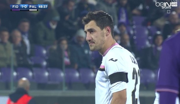 Mato Jajalo Amazing Free Kick Woow - ACF Fiorentina 1-1 U.S. Citta di Palermo - (04/12/2016)