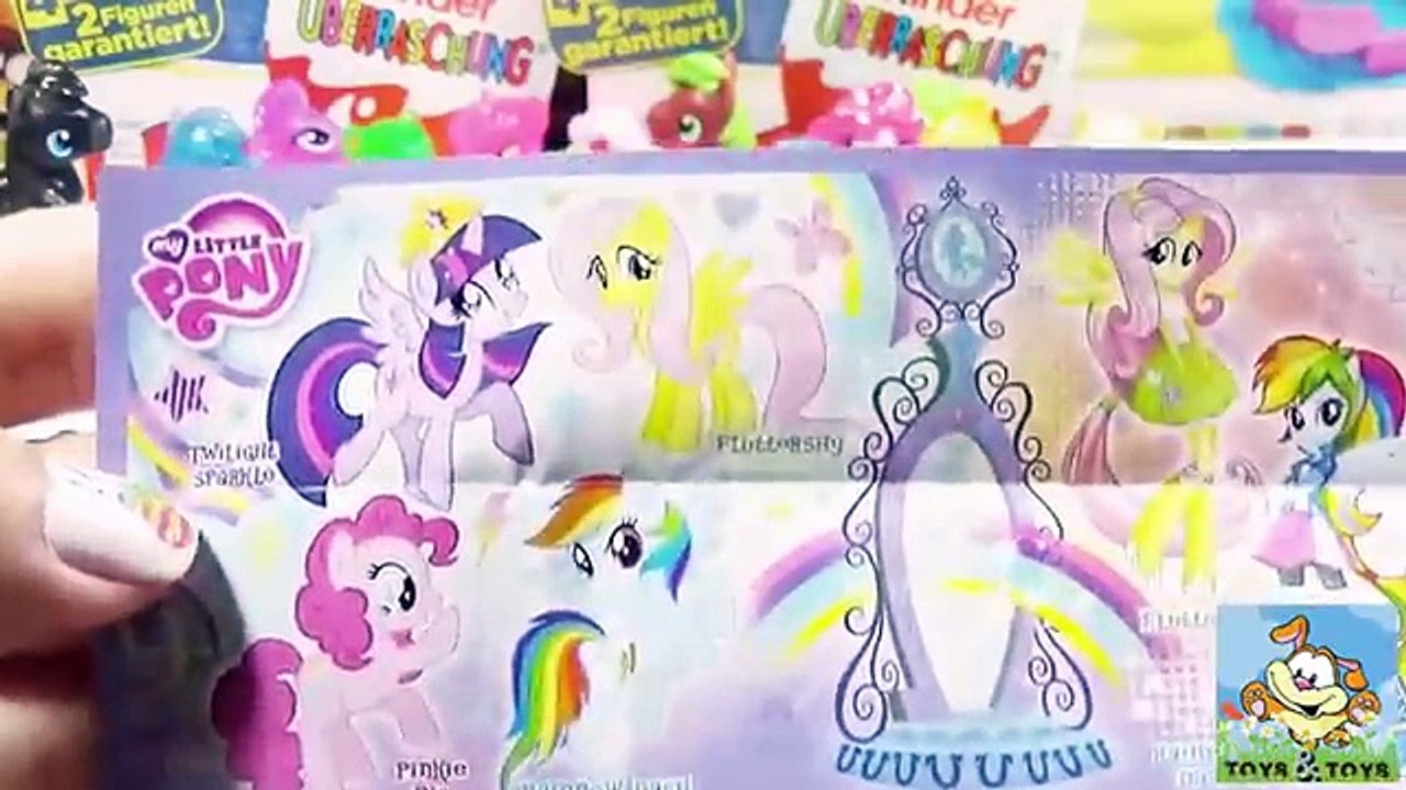 Ciastolina PO POLSKU My Little Pony Jajko niespodzianka Miniony jajka z niespodzianką My Little