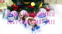 Disney Frozen Surprise Eggs Christmas Tree | Unveil Frozen Characters With Christmas Songs Tracks
