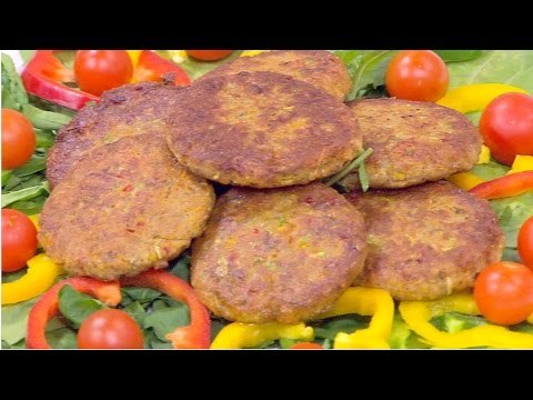 أقراص الخضروات المقرمشة | سالي فؤاد