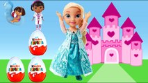 Huevos Sorpresa de Dora Peppa Pig Doctora Juguetes Princesa Sofia Masha Frozen Kinder Surprise Eggs